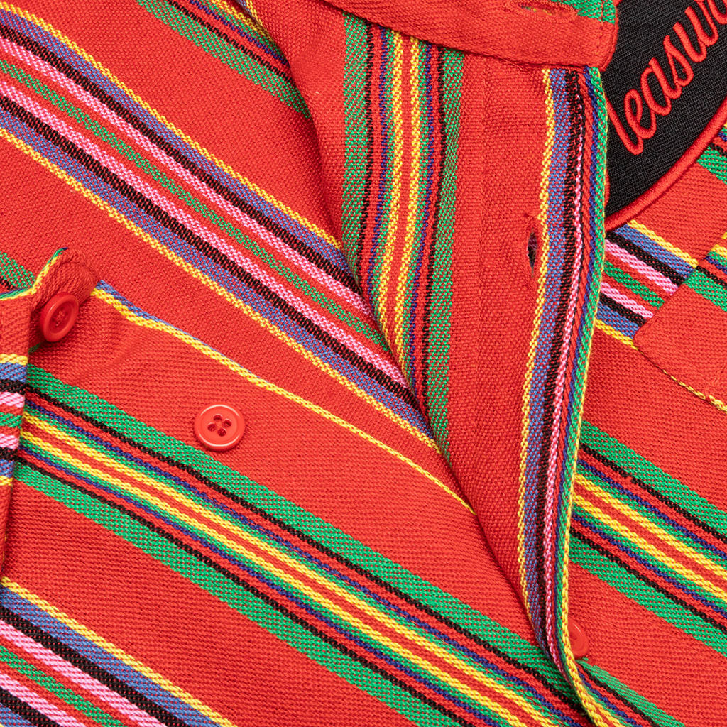Nailed S/S Button Down - Red – Feature