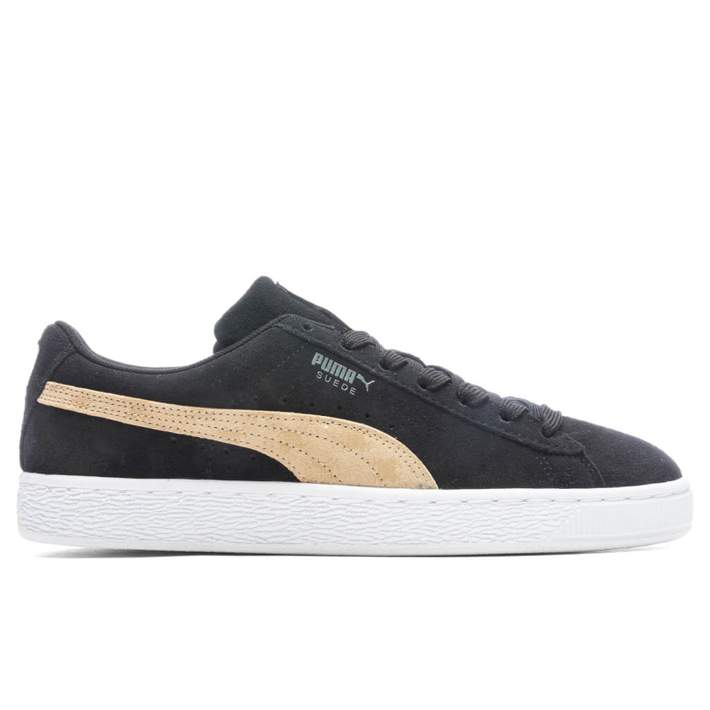 Women's Suede T7 - Black – Feature