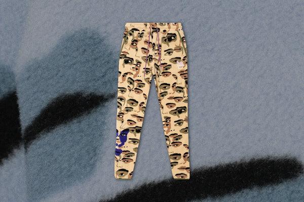 Puma x KidSuper Studios AOP Fleece Pants - Khaki – Feature