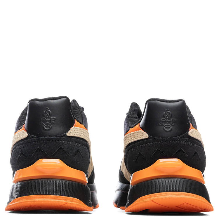 Puma Mirage Sport Pronounce Low Mens Shoes Black Orange 381259-01 NEW Size 7.5 Puma x Pronounce Mirage Sport - Black/Pebble – Feature main image 2