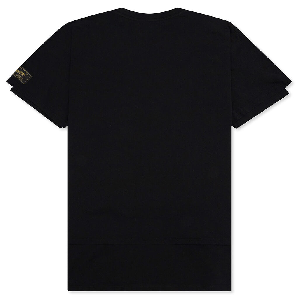 Raf Simons - Big Fit Doubled T-Shirt Solemn-X - Black