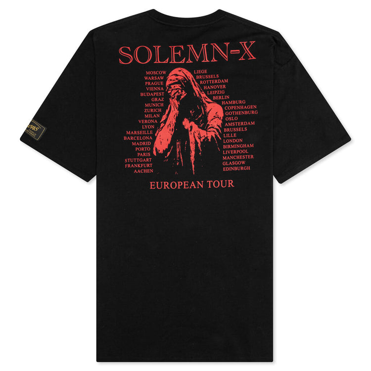 Oversized T-Shirt Solemn-X - Black – Feature