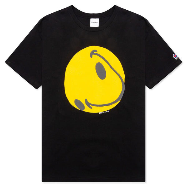 Collapsed Face Tee - Black