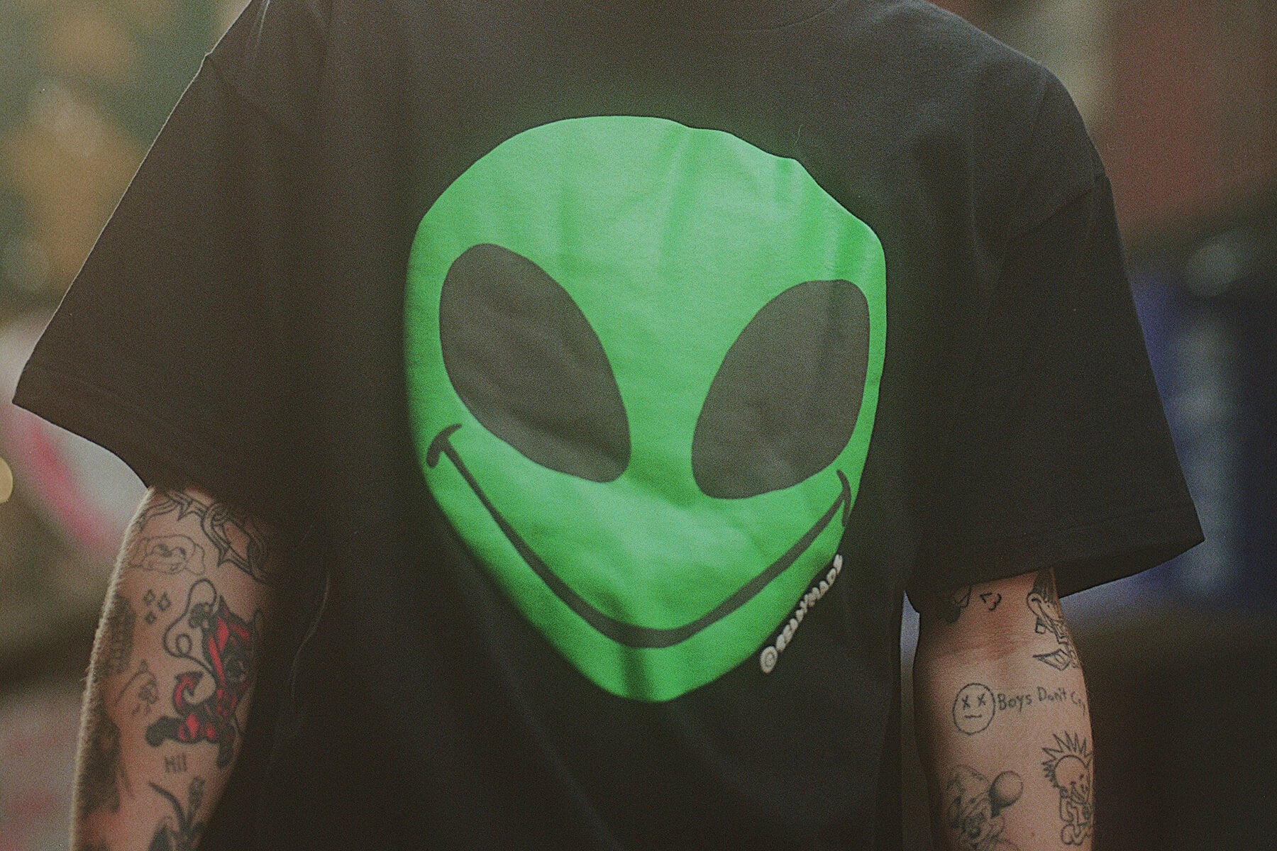 READYMADE×PSYCHWORLD エイリアンTシャツ XXL BLACK
