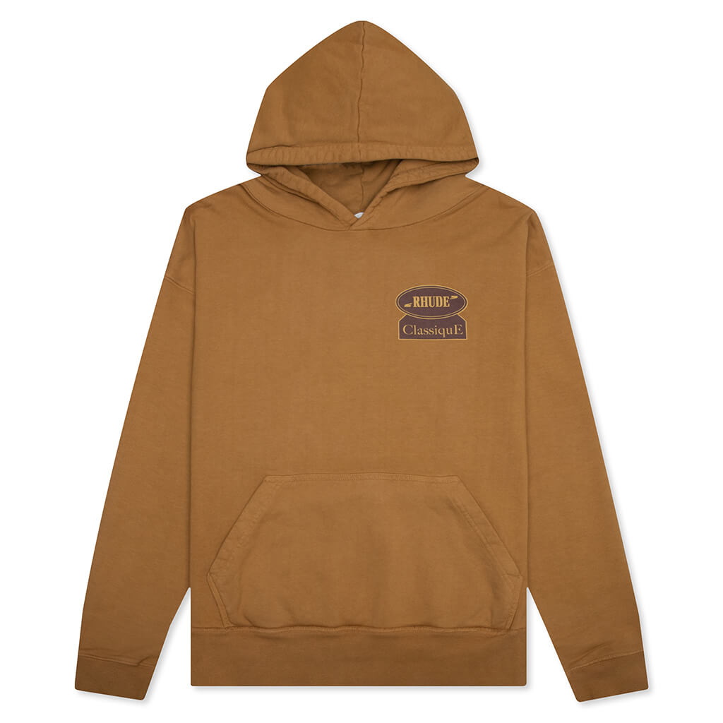 Classique Hoodie - Tan – Feature