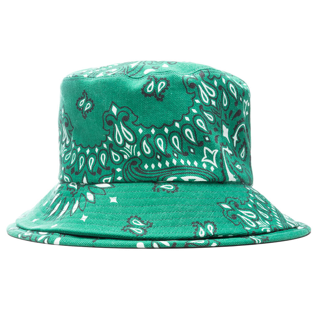 Double Brim Hat / Bandana - Green – Feature