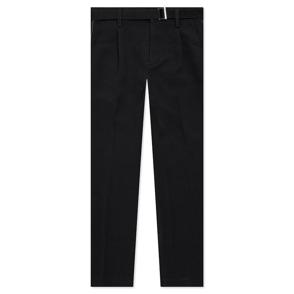 Sacai - Technical Jersey Pants - Black