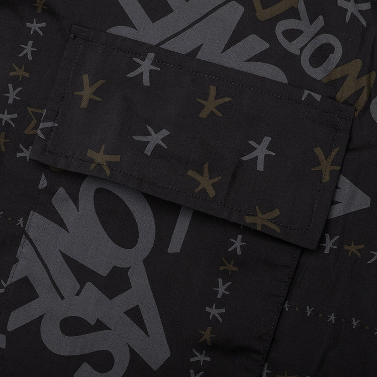 Sacai x Eric Haze Bandana Print Shirt - Black – Feature
