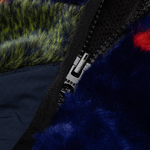 Sacai x KAWS Jacquard Faux Fur Blouson - Multi – Feature