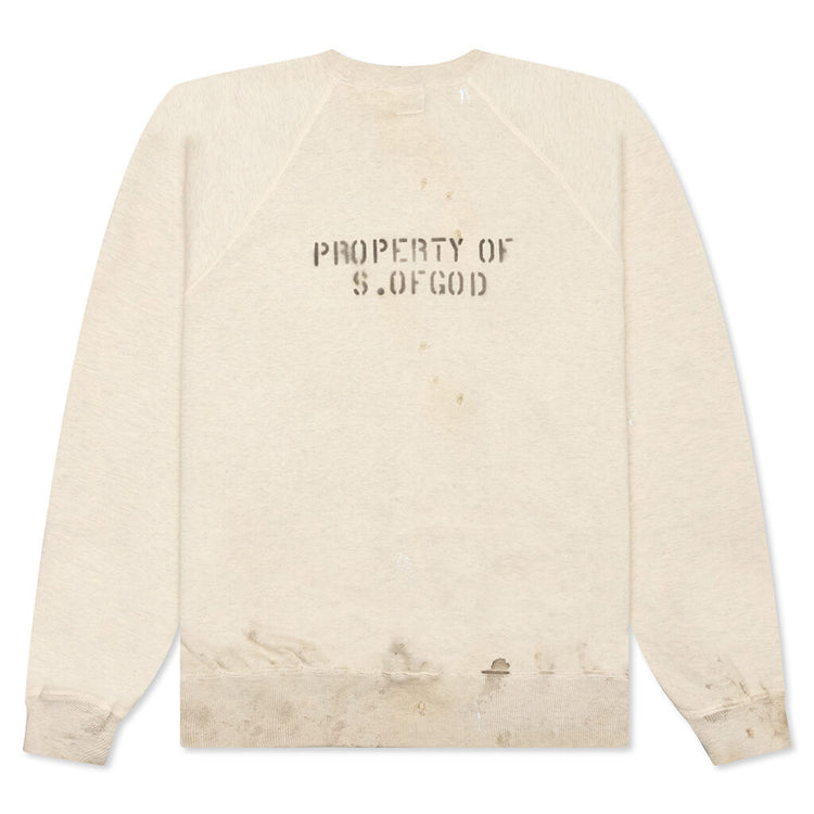 Baby Michael Raglan Sweatshirt - Grey – Feature