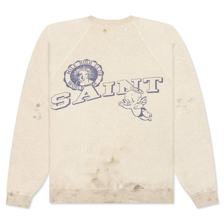 Baby Michael Raglan Sweatshirt - Grey – Feature