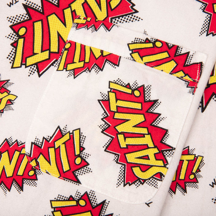 Pow Pajama Shirt - White – Feature