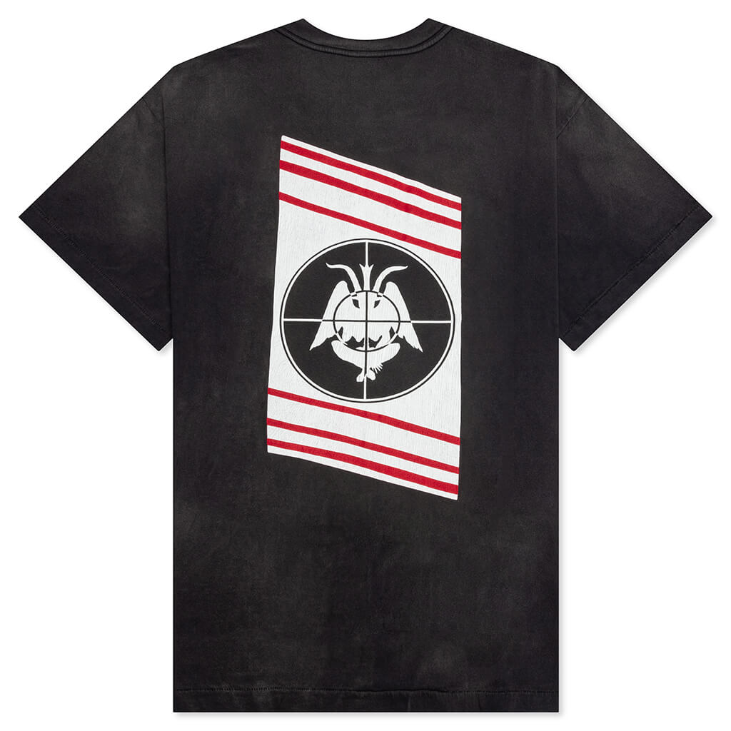 専用【22SS☆国内正規品】SS TEE SATAN ENEMY / BLACK Satan Enemy S/S T-Shirt - Black – Feature