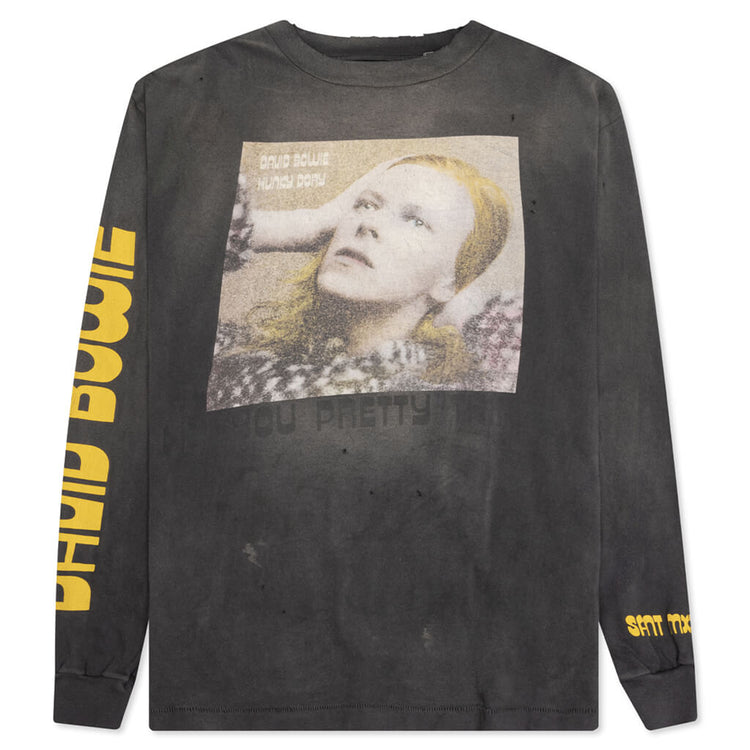 Saint Michael x David Bowie Hunky Dory L/S Tee - Black – Feature