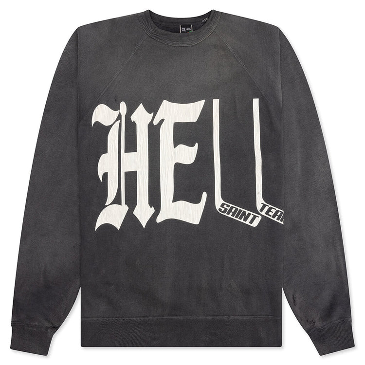 Saint Michael x Denim Tears Hell Crew Sweater - Black – Feature