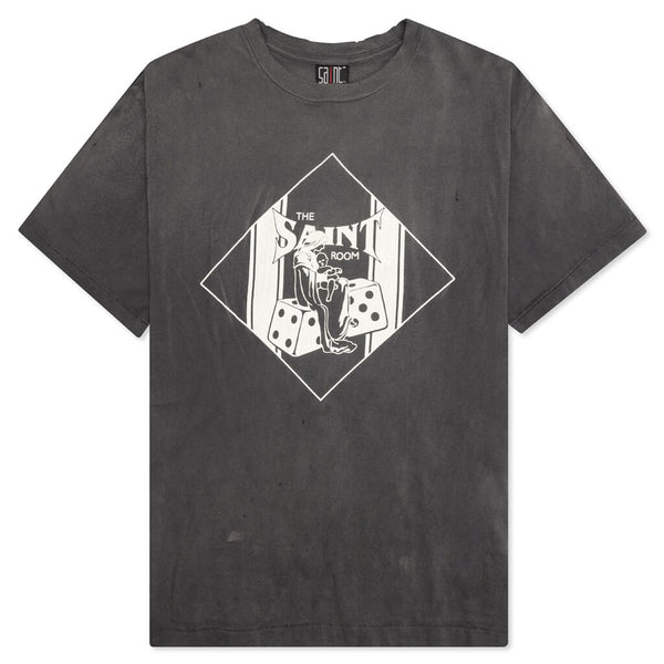 Saint Michael x Shermer Academy Saint Room S/S Tee - Black