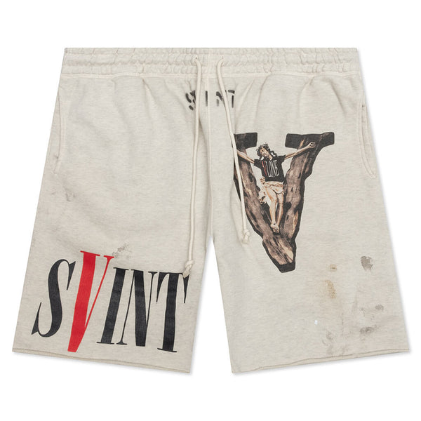 Saint Michael x Vlone Sweat Shorts - Grey