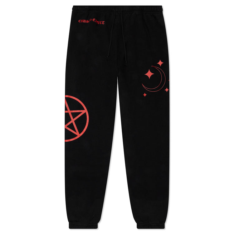 Mystic Sweatpants - Black/Red – Feature