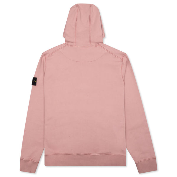 Stone island 2025 hoodie rose quartz