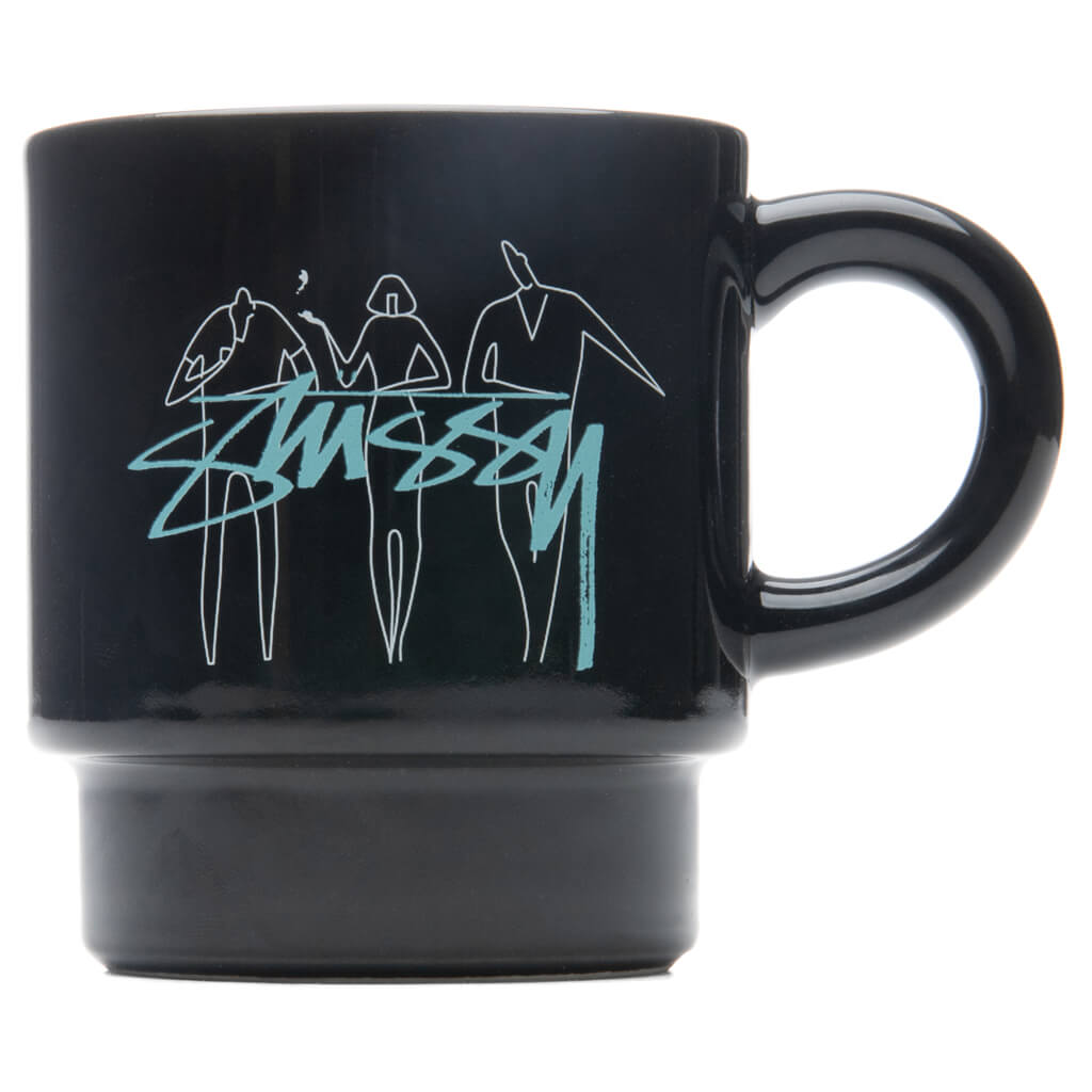 3 People Stacking Mug - Black – Feature