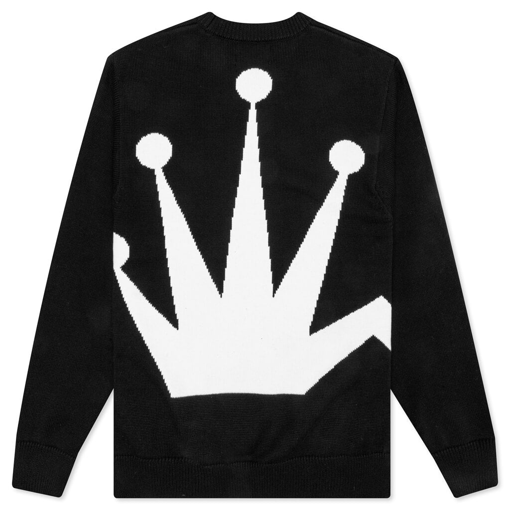 Bent Crown Sweater - Black – Feature