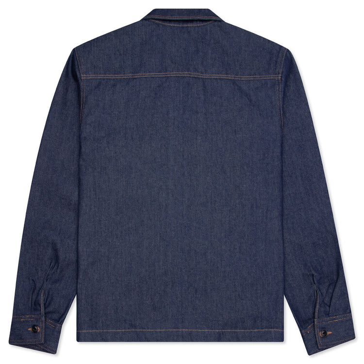 Stussy-Denim-Zip-Up-Work-Shirt 