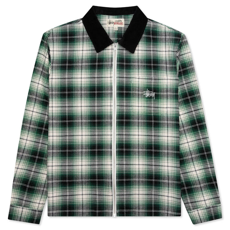 Stussy-Frank-Plaid-Zip-L-S- 