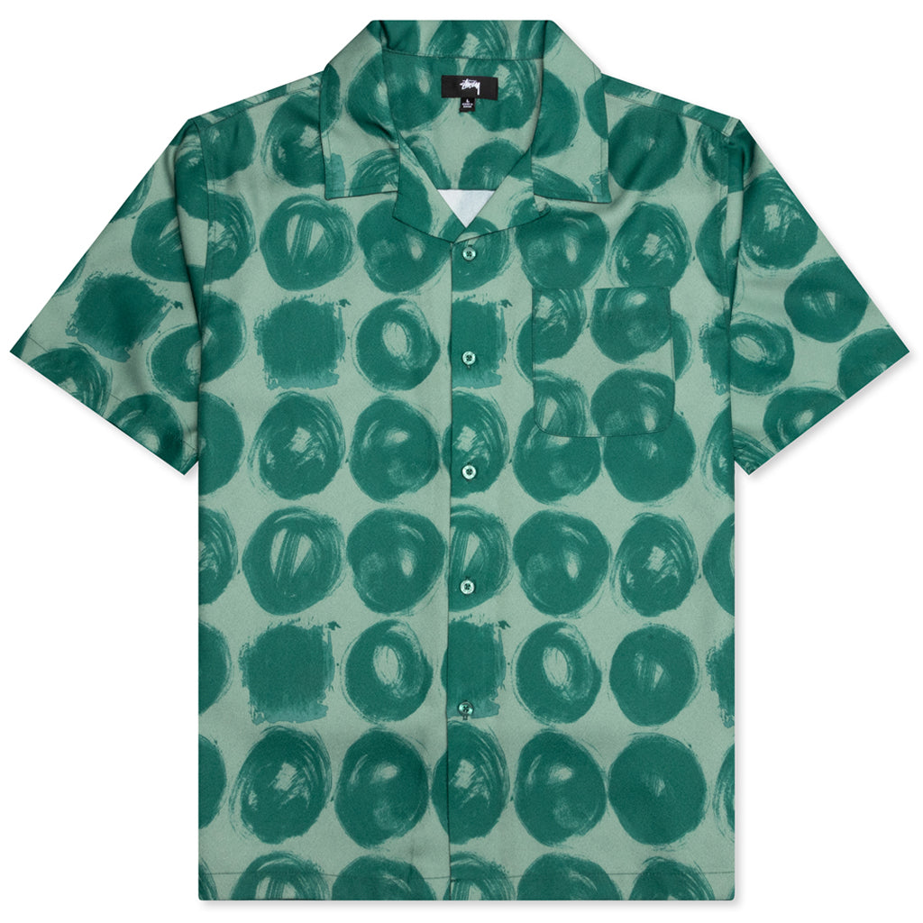Hand Drawn Dot Shirt - Green – Feature