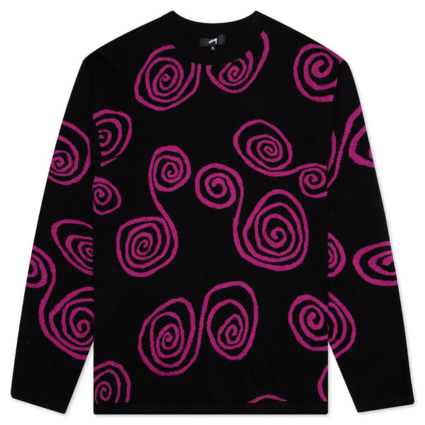 Hand Drawn S Sweater - Black – Feature