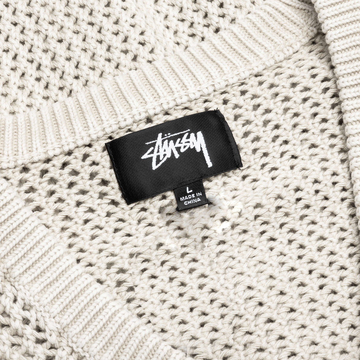 Loose Gauge Cardigan - Natural – Feature