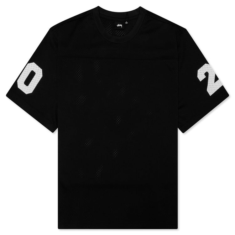 Mesh Football Jersey - Black – Feature