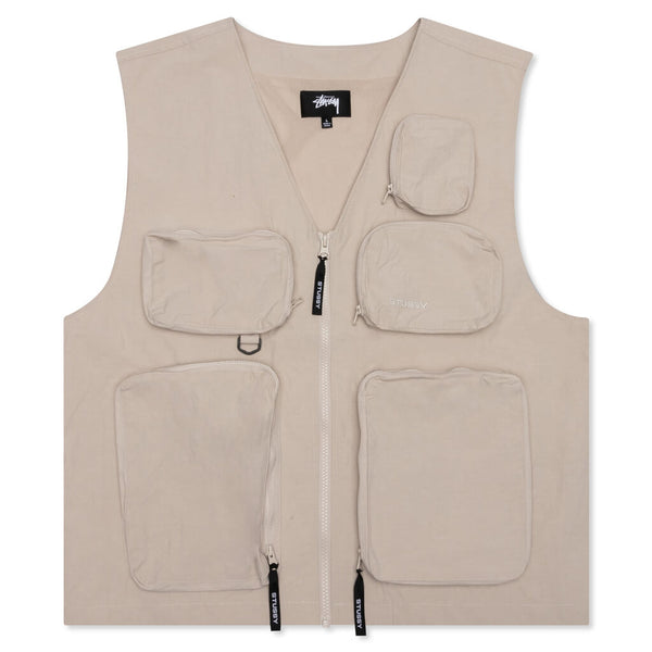 Stussy - Nylon Approach Vest - Stone Grey