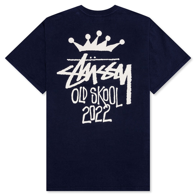 Old Skool 22 Tee - Navy – Feature