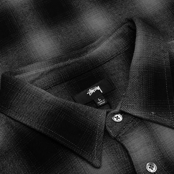 Pete Plaid Shirt - Charcoal – Feature