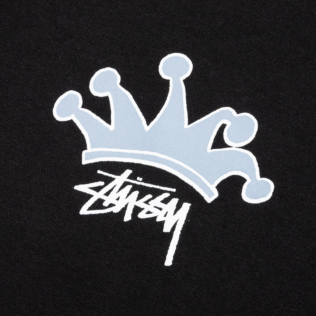 S Crown L/S Tee - Black – Feature