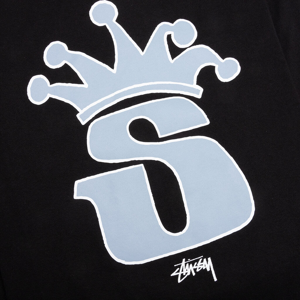 S Crown L/S Tee - Black – Feature