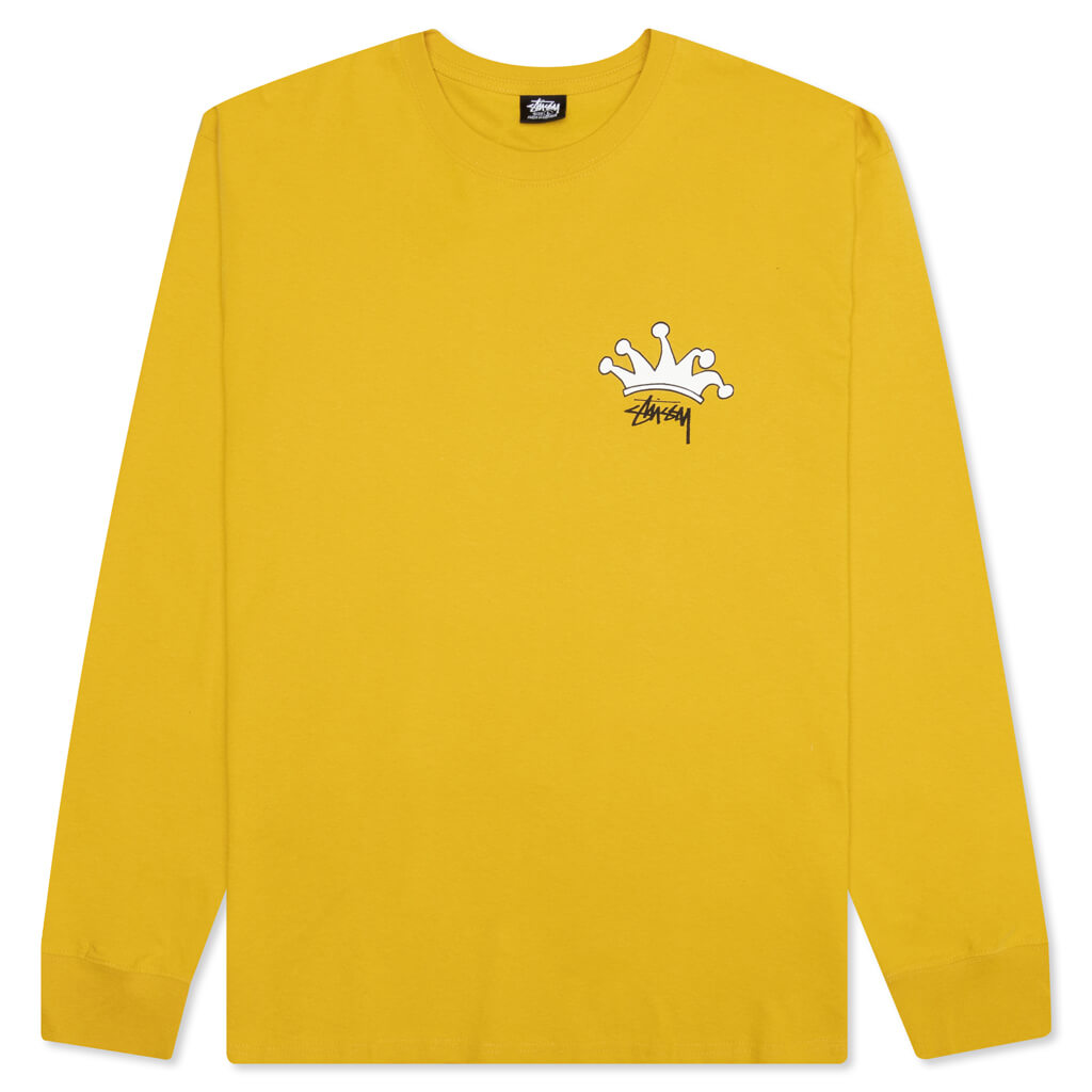 Stussy-S-Crown-L-S-Tee---Honey