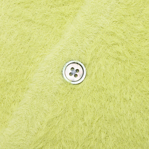 Shaggy Cardigan   Lime – Feature