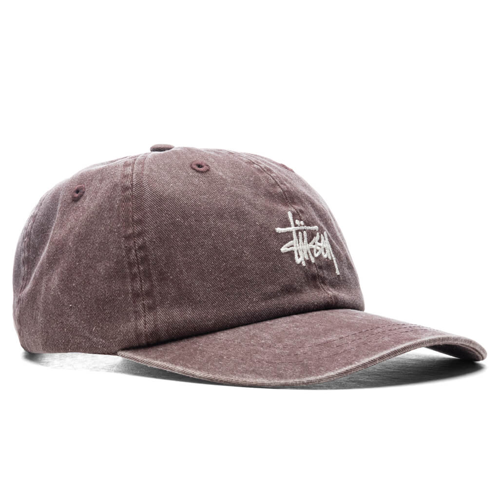 Washed Stock Low Pro Cap - Brown – Feature