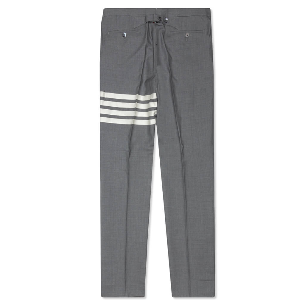 Classic Backstrap Trouser - Medium Grey – Feature