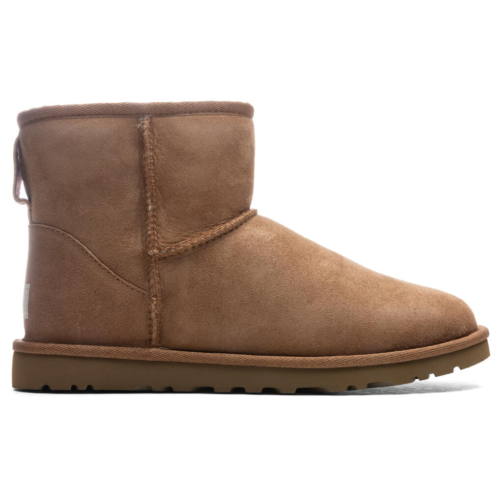 Men S Classic Mini Boot Chestnut Feature   UGG Classic Mini Boot   Chestnut 1002072 CHE   11 06 2021   01 2 