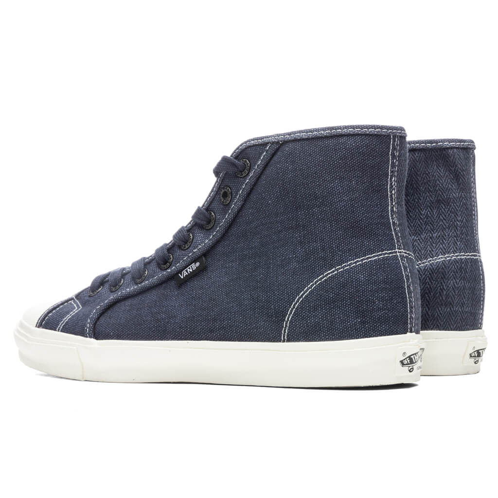 Vans Vault x Nigel Cabourn OG Style 24 LX - Black/Navy – Feature