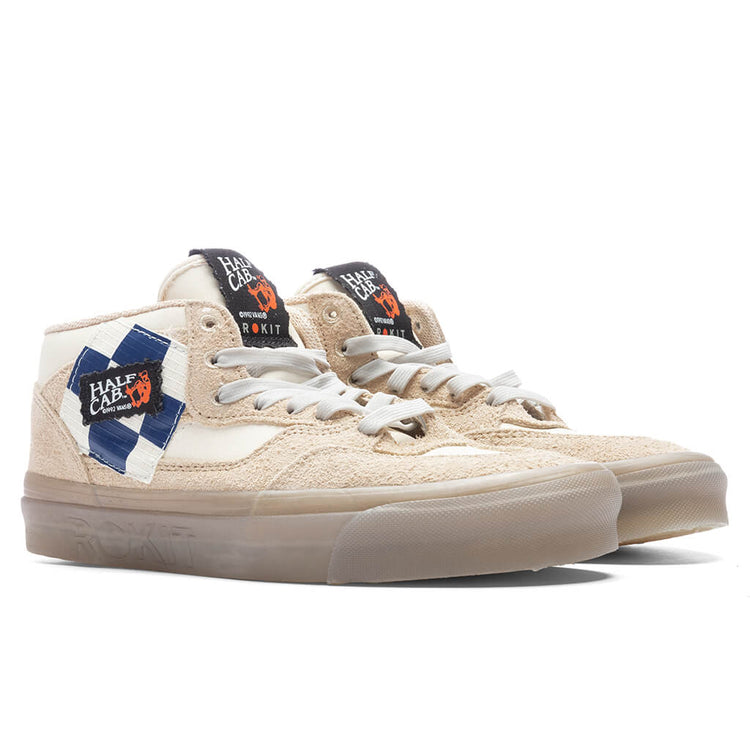 Vans Half Cab 33 Dx Rokit Translucent Pebble Men Size 8.5, Women Size 10 Vans x Rokit Half Cab 33 DX - Translucent Pebble – Feature main image 3