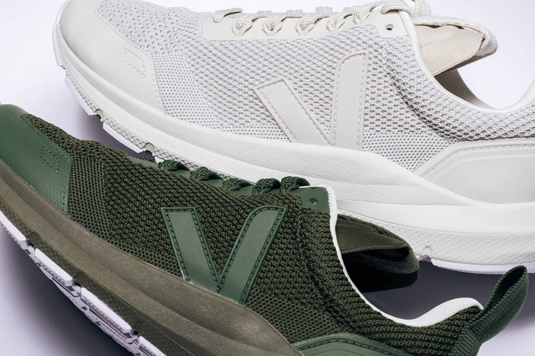 Veja x Rick Owens Performance Runner V-Knit - Pearl – Feature