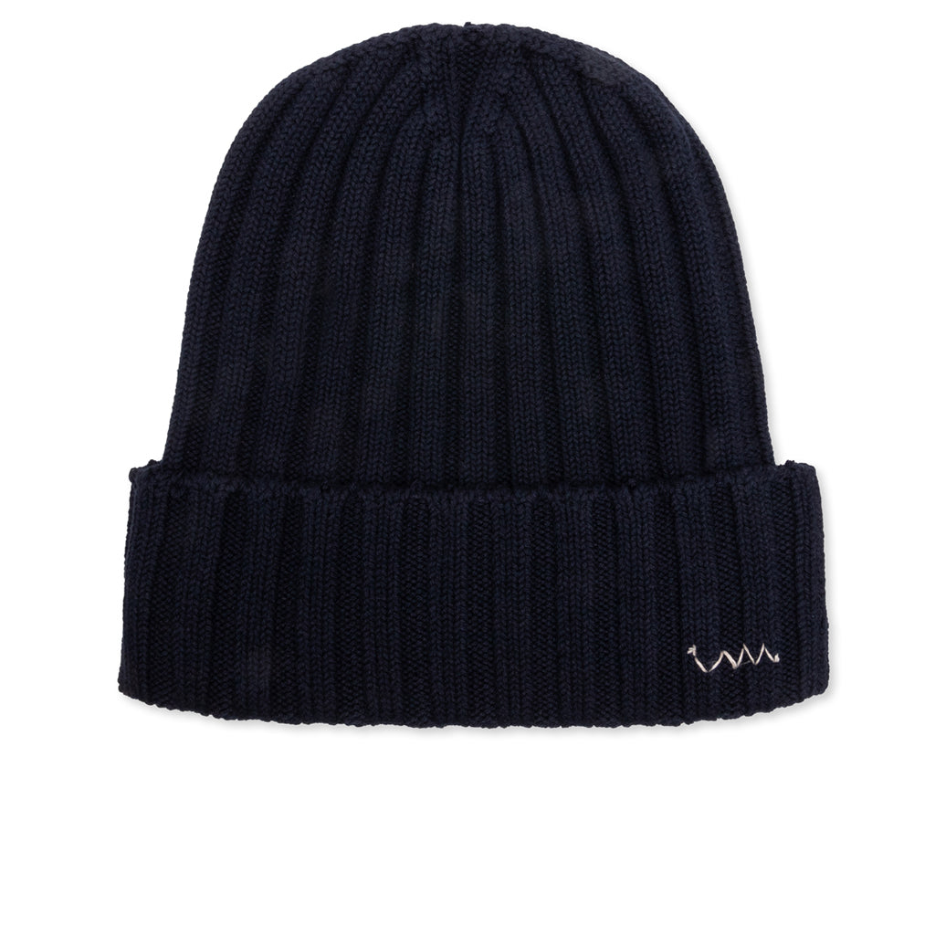 Cotton Knit Cap - Navy – Feature