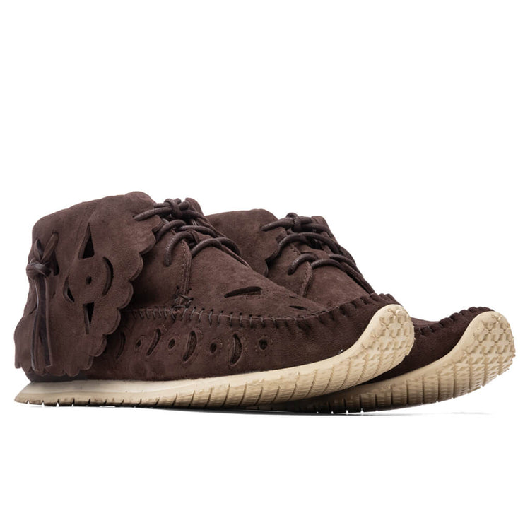 FBT Bearfoot Perf-Folk - Dark Brown – Feature