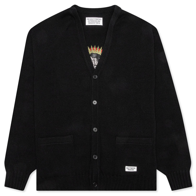 Classic Cardigan Type-2 - Black – Feature