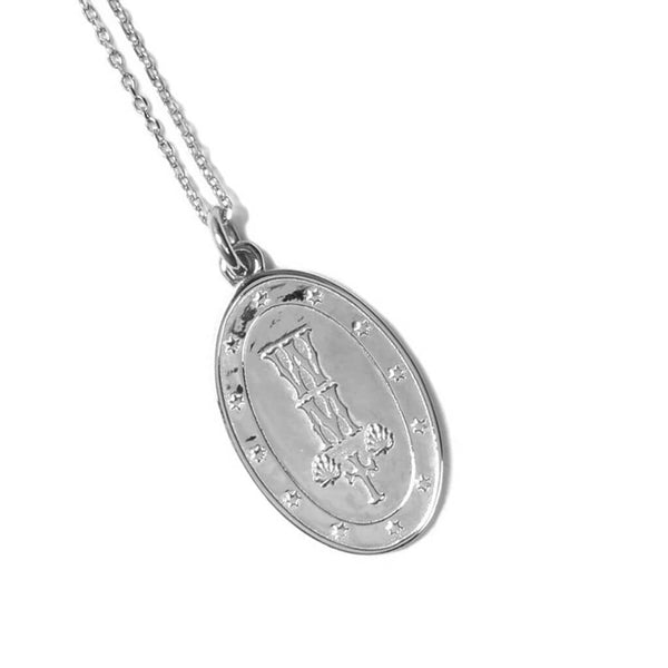 Medai Necklace Type-1 - Silver