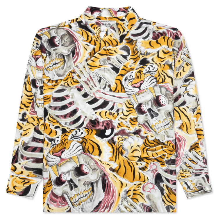 Tim Lehi Hawaiian L/S Shirt Type-2 - Yellow – Feature