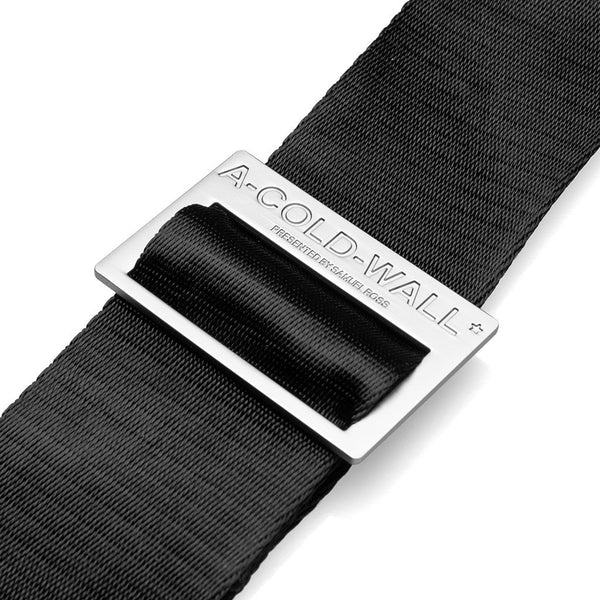 A-Cold-Wall* Utility Envelope Cross Body Bag - Black - ACWUG012WHL